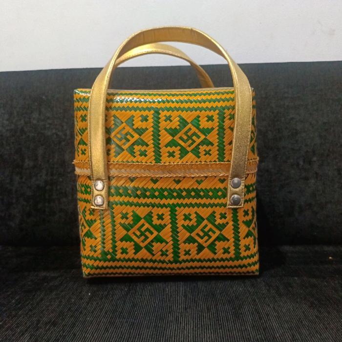 Tas Kondangan Bambu / untuk kondangan/ tas aban aban