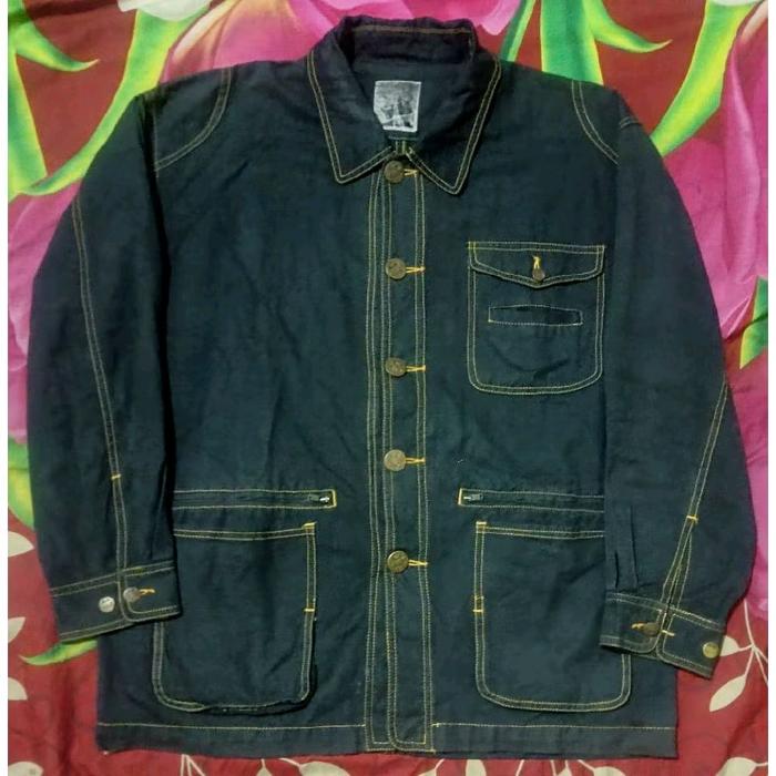 Jaket Denim Vintage Multi Pocket Corsaire Thrift