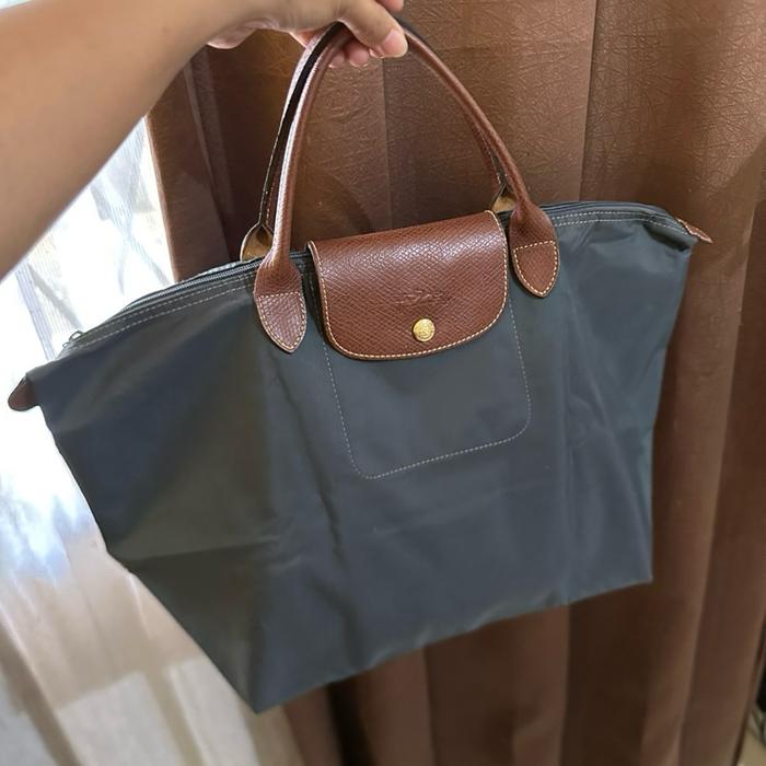Preloved longchamp short handle original