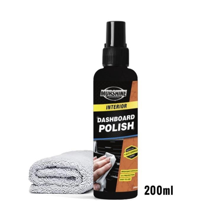 MORSHINE Pembersih Pengkilap Dashboard Mobil, Jok Mobil, Plafon 200ml