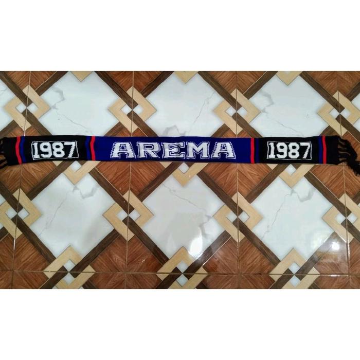 Syal Rajut Tebal Liga Tim Indonesia Khusus Arema FC Ada 2 Varian Model Cocok buat dewasa/Anak