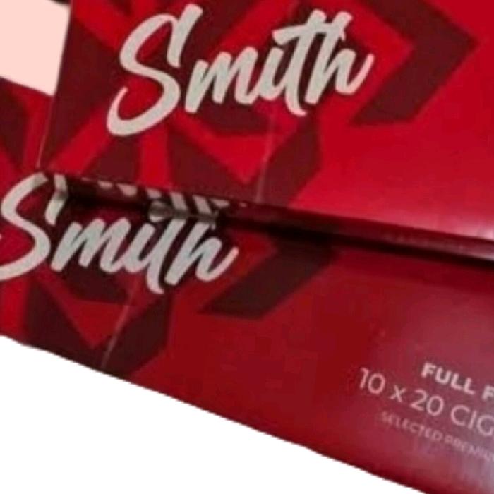 Kalung Nama Kode Smith Merah Custom
