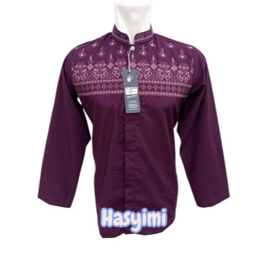 Koko Pria Modern Hasgradini - India Warna Dada Loose Atasan Dewasa