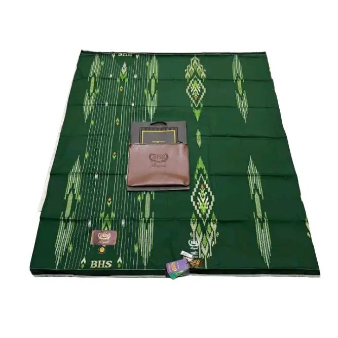 Sarung motif Angker Mint Burst ( Hijau Putih ) terbaru elegand pria dewasa