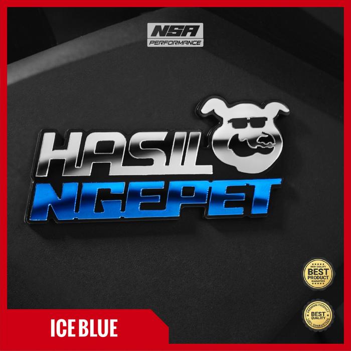 NSA EMBLEM HASIL NGEPET LOGO HASIL NGEPET BUKAN STICKER ATAU STIKER HASIL NGEPET AKSESORIS MOTOR KER