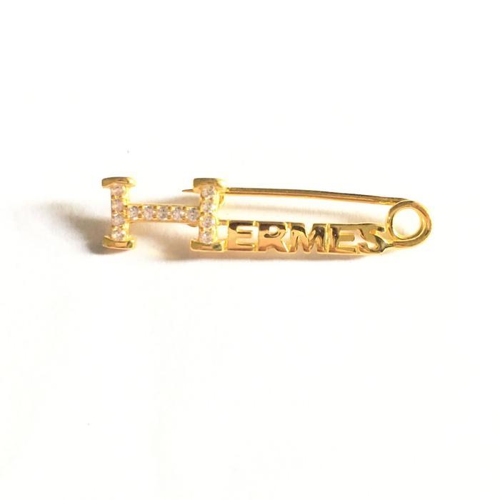 Terbaru Bros Model Peniti Bros Hijab Pin Jas Brand Elegant Emas Asli