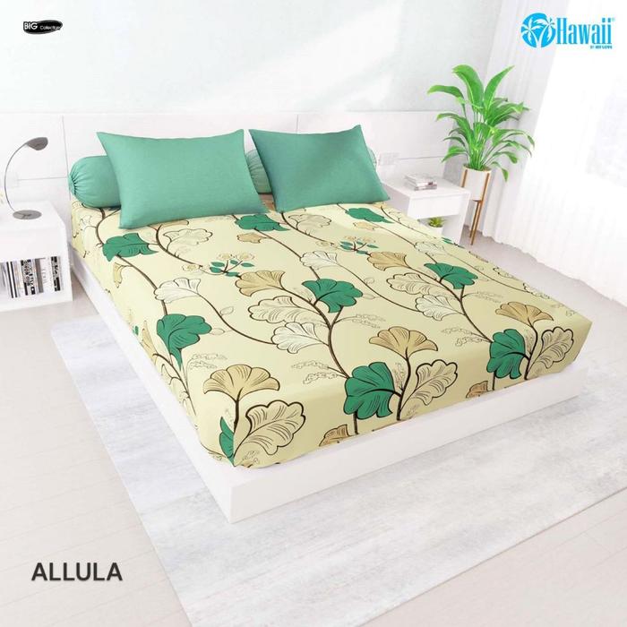PREMIUM (READY) terjamin HAWAII Sprei Fitted Allula terlaris