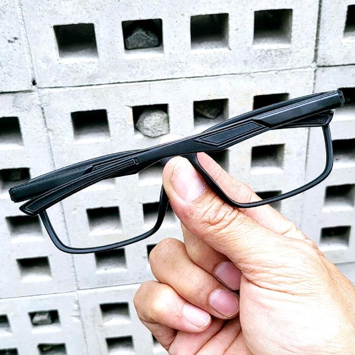 Kacamata Baca Jalan Progresif Frame Sporty Kokoh OX4887 Anti Radiasi Photocromic Blueray Bluecromic