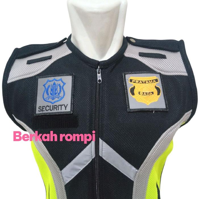 rompi scurity,rompi satpam,rompi patroli,rompi kai
