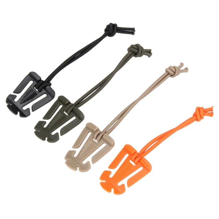 Backpack Strap Fastener  Gear Clip Molle Web Dominators for Outdoor