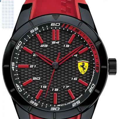 nnn tempered glass untuk Scuderia Ferrari RedRev / Ferrari 0830299 TG anti gores jam tangan pelindun