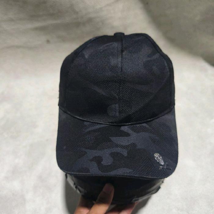 Topi snapback olahraga golf mark Lona camo bekas