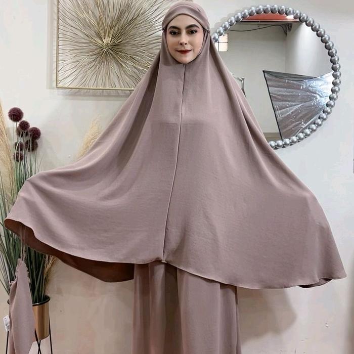 Mukenah Lesti 3in Kringkel bordir & polos 1200/kd Deskripsi kode 04 = mukenah AS = All size (ukura