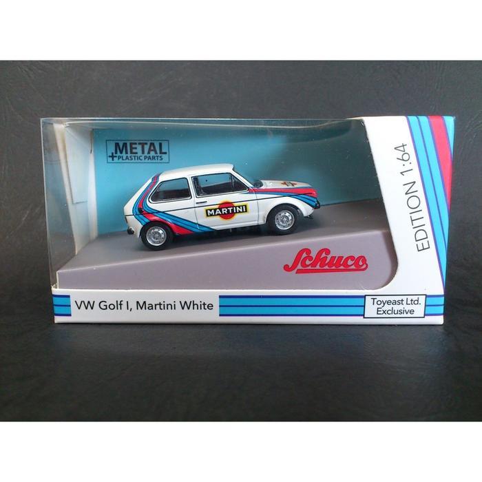 PREMIUM Tiny Schuco VW Golf I (Martini White)