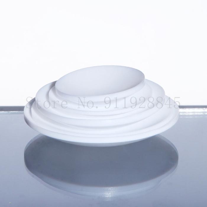 Lab PTFE Kaca Arloji F4 Piringan Bulat Gelas Polytef Penutup Asam dan