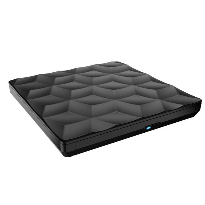 Pemutar DVD Eksternal USB 3.0 Tipe-c CD DVD Portabel Disk Drive CD