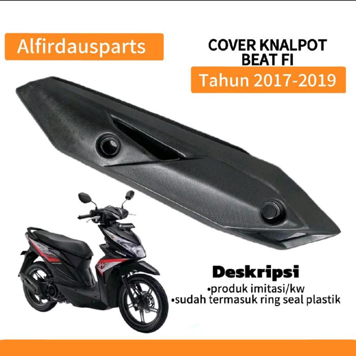 Beat FI eco cover knalpot tahun 2017-2019