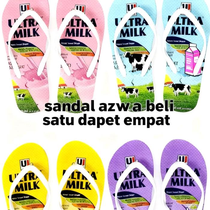 Ultra Milk Promo Beli Satu Sandal Dapat Empat Sandal Jepit Harian Ultra Milk
