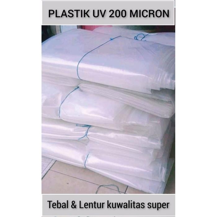 plastik UV 13x4 meter 200 micron