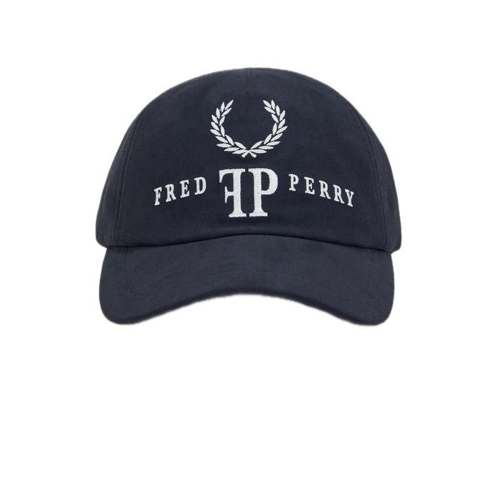 TOPI CAP FRED PERRY MICROFIBRE NAVY ORIGINAL AUTHENTIC
