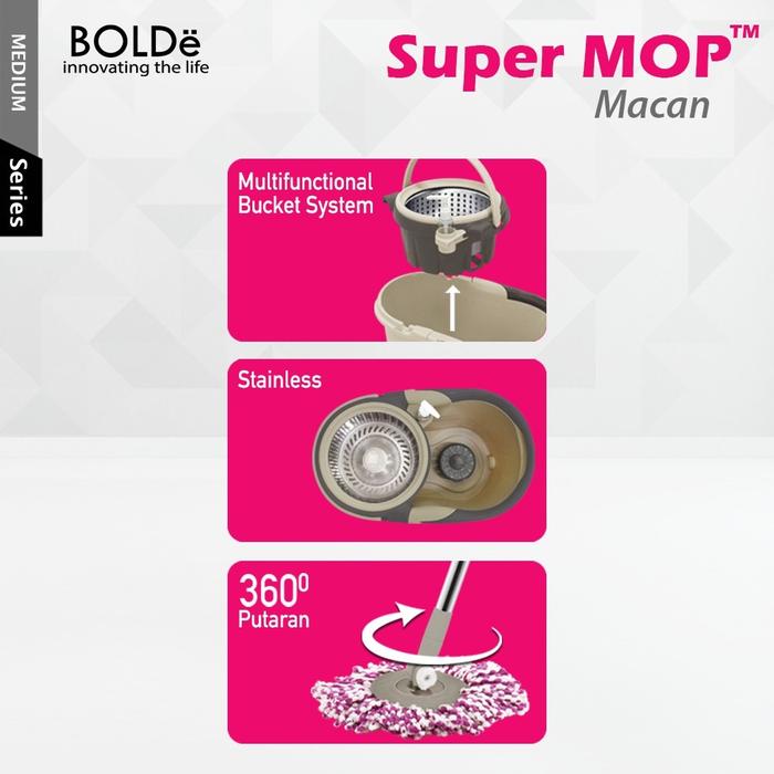 BOLDe Pel Lantai / Super Mop Maxima