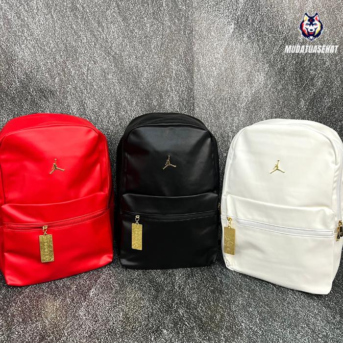 AIR JORDAN RETRO 14 GOLD BACKPACK / TAS RANSEL JORDAN /  BAGPACK / TAS SEKOLAH / TAS KULIAH / TAS KE