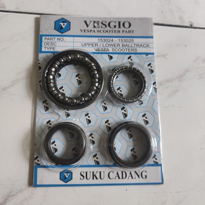 Lahar Laher Bearing Komstir Set Vespa Super Sprint Px Excel Vesgio