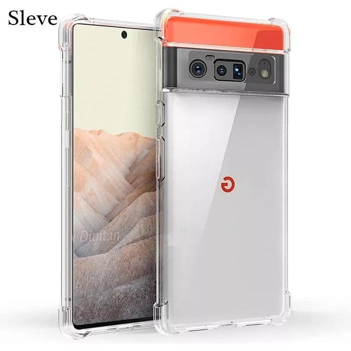 CASE GOOGLE PIXEL 6 6A 6 PRO / 7 7A 7 PRO SOFT ANTICRACK AIR BAG CLEAR PREMIUM ORIGINAL
