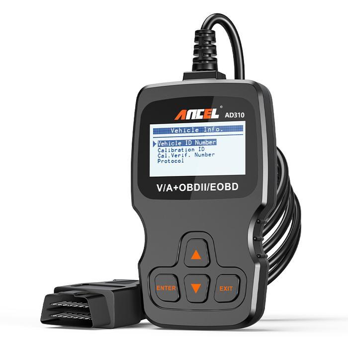 Ancel AD310 OBD2 Scanner Periksa Mesin Bersihkan Kesalahan Kesalahan Pembaca Kode Matikan Lampu Mesi
