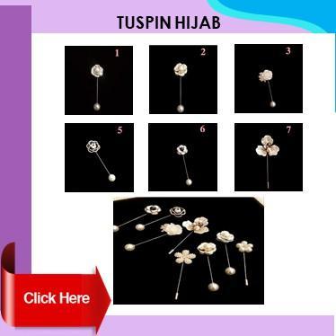 Tuspin / Tuspin Hijab / Tuspin Murah / Tuspin Bunga / Tuspin Elegant / Tuspin Jilbab / Tuspin Import