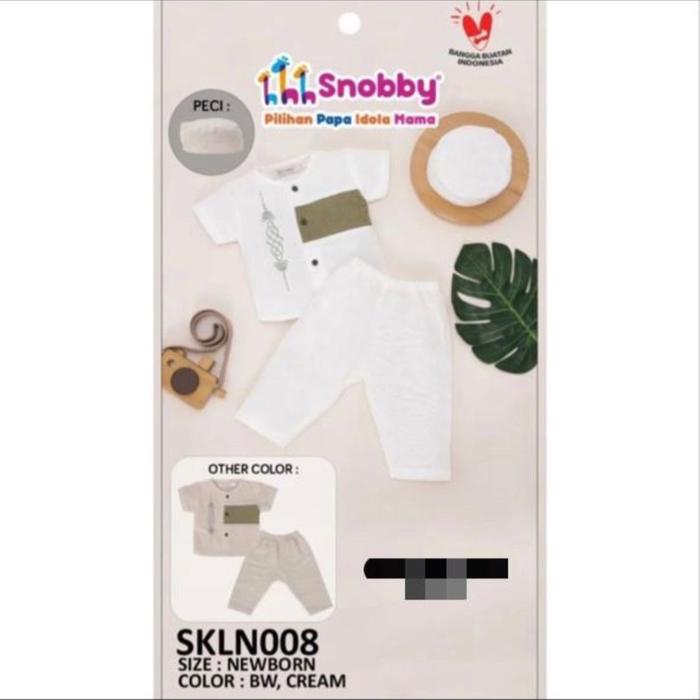 ￼Baju Muslim Anak Cowok Snobby SKLN008