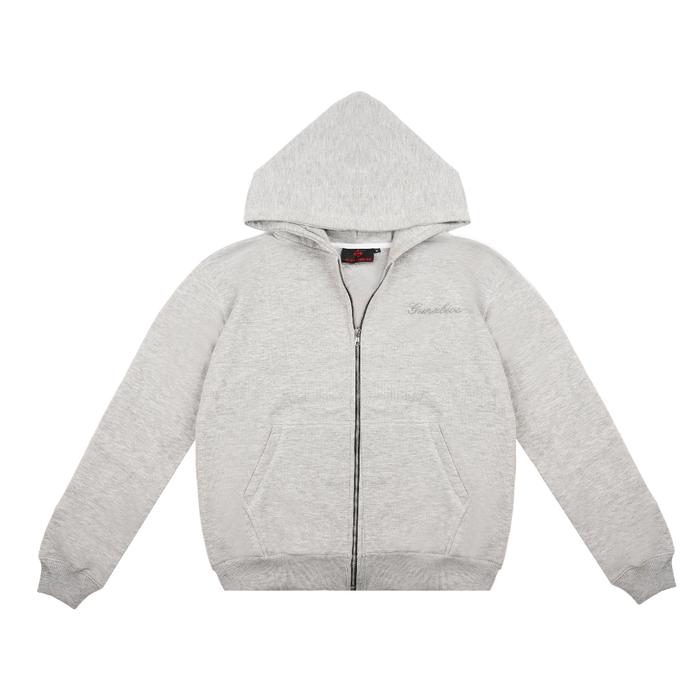 AccentAmbios x GunZ Zip Hoodie BackBone Grey