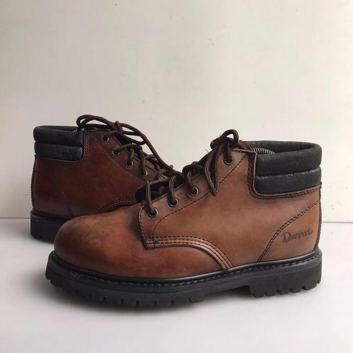 Redwing Dunoon Us saxon Boots leather brown steel toe boots  Army Sole  Anti Oil Oil Resistant  Styl