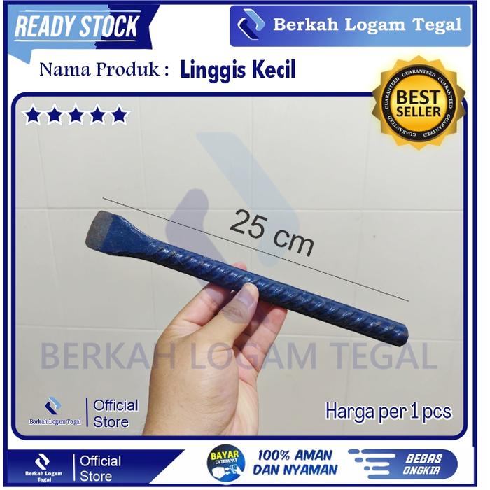 Linggis besi kecil pjg 25cm