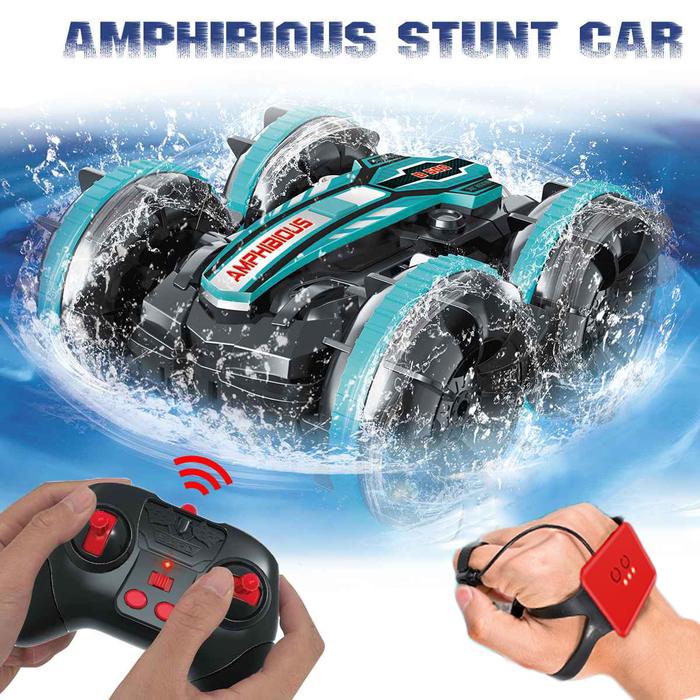 2022 RC 4DW Car Toys Amphibious Vehicle Remote Control Drift Cars RC