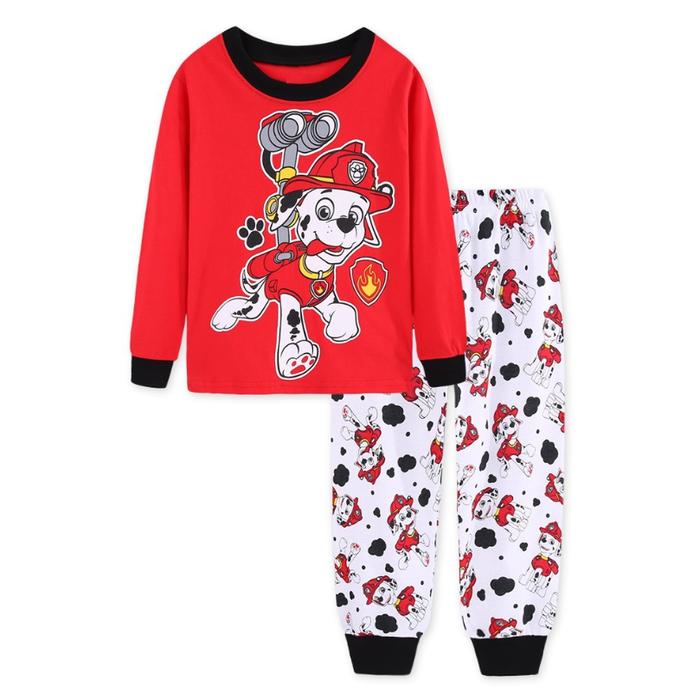 Cotton Paw Cartoon Patrol Children for Pajamas Thin Section