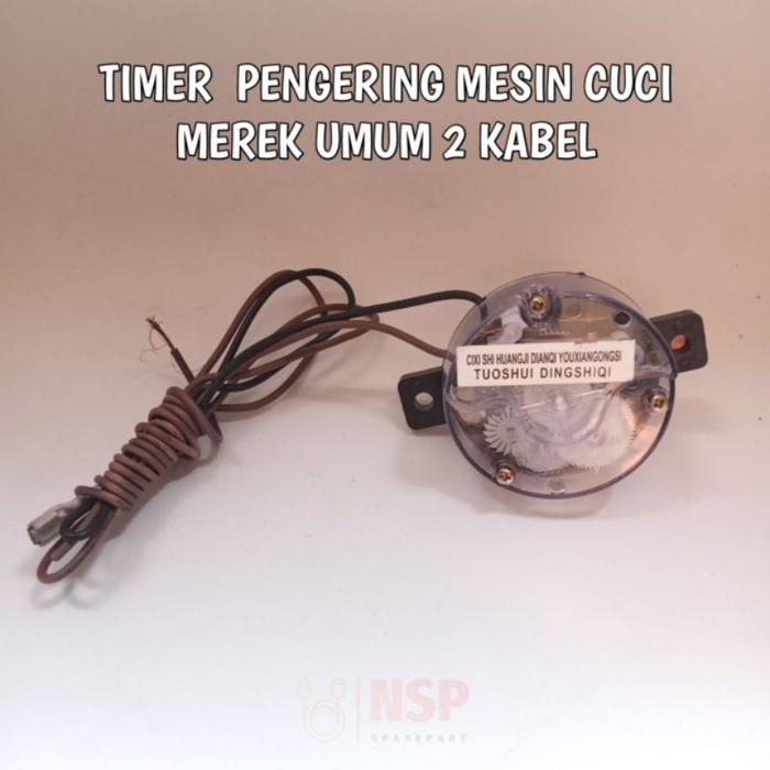 Timer Pengering Mesin Cuci 2 Kabel Merek Umum Multi Universal