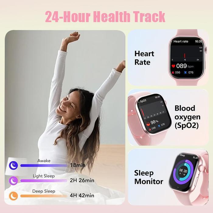 Buds Smartwatch T10 Mini Untuk Wanita – Jam Tangan Pintar Elegan Berkualitas Tinggi | Hadiah Romanti