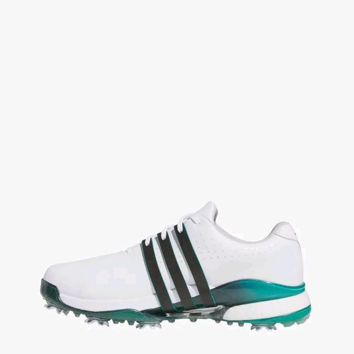 Adidas Golf Tour360 24 Shoes Men's - Ftwr White/Core Black/Aurora Ivy - New model