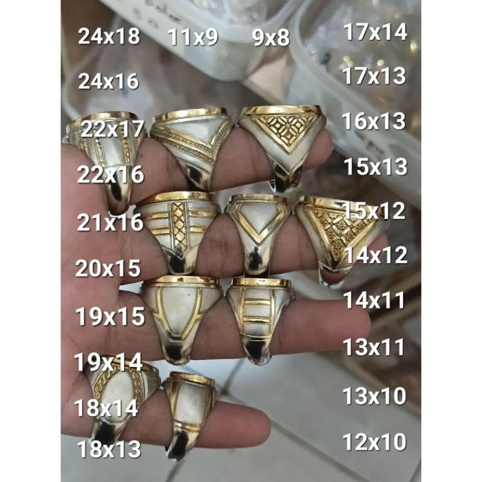Alpaka Doff Kombinasi Gold