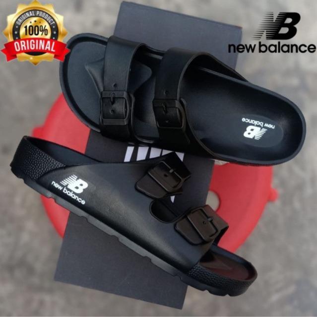 Sandal Slop new Balance Original Sandal NB Slop On Sendal Slide Sandal Karet Pria