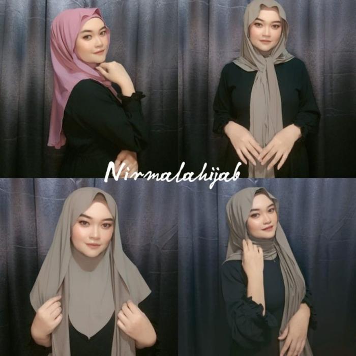 NIR Pashmina inner /pashmina syari /pashmina inner leher / pashmina inner oval