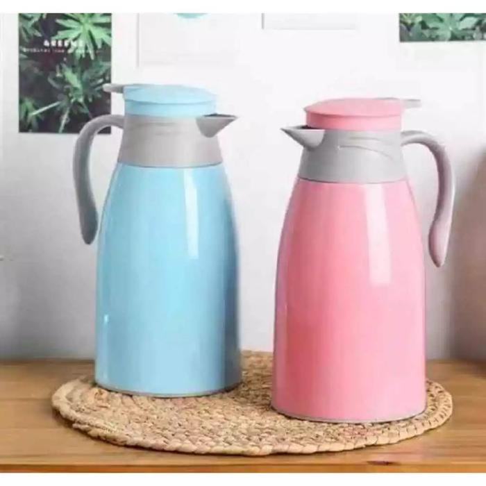 TEKO AIR PENGUIN PINGUIN Termos Thermos Vacuum Anti Panas 1 Liter 1Liter 1L DINGIN WARNA SOUVENIR WA