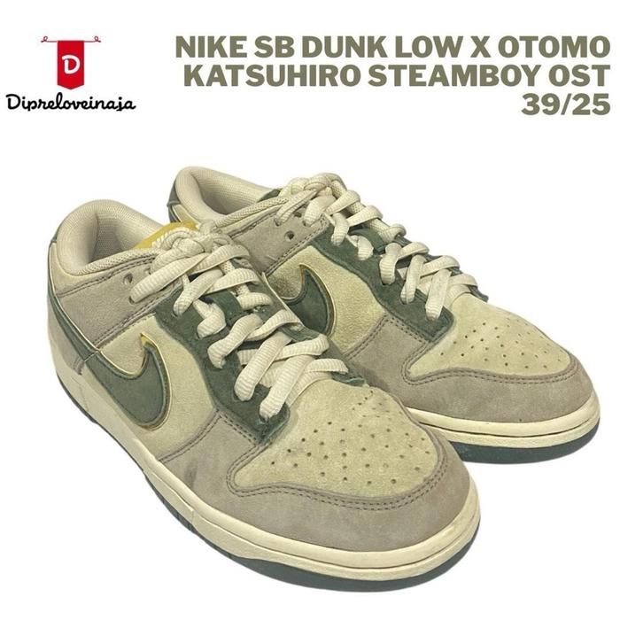 NIKE D. LOW X OTOMO KATSUHIRO STEAMBOY OST SIZE 39/25 PRELOVED DPLA0410