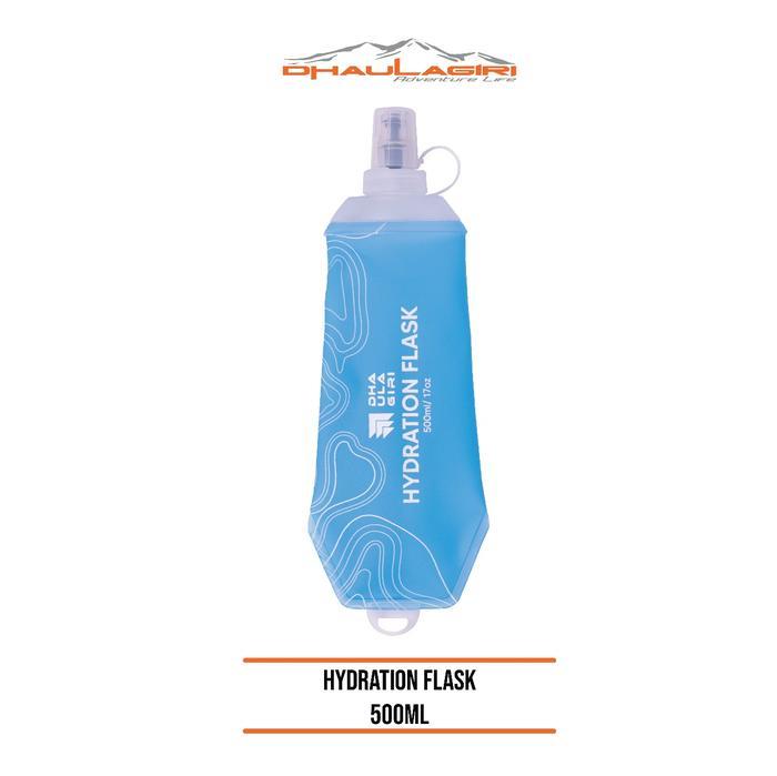 Eiger - Dhaulagiri Soft flask Foldable - Hydration Flask 250 ML dan 500 ML/ Botol Air Minum Lipat Sp