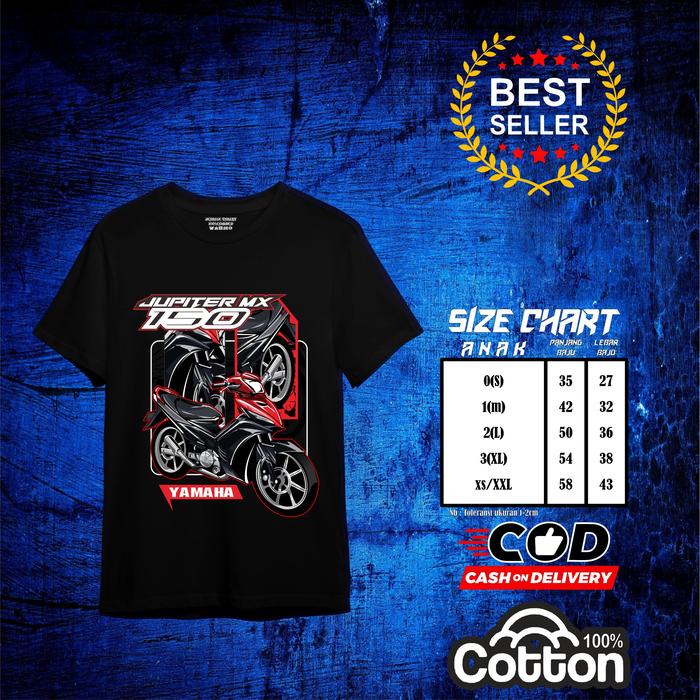 Kaos Motor (Pecinta Motor Jupiter Mx 150) Edition Anak Dan Dewasa Jeshile T_tshirt