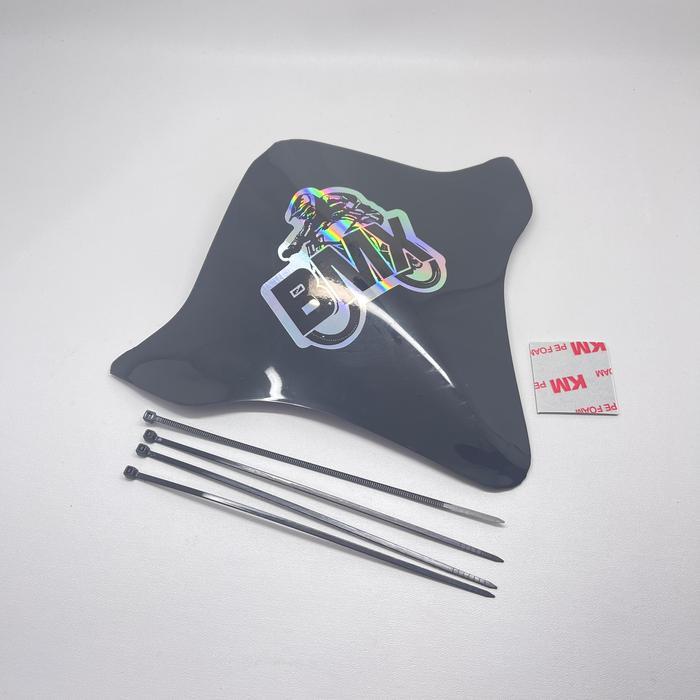 VISOR SEPEDA BMX + STIKER HOLOGRAM BMX PRO NEW