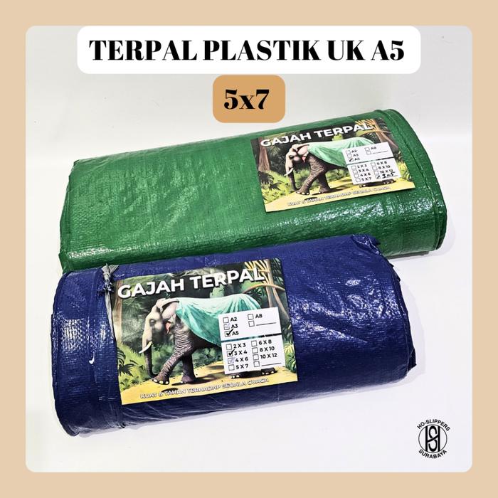 TERPAL PLASTIK A5 UK 5X7 / TERPAL PLASTIK / TERPAL A5