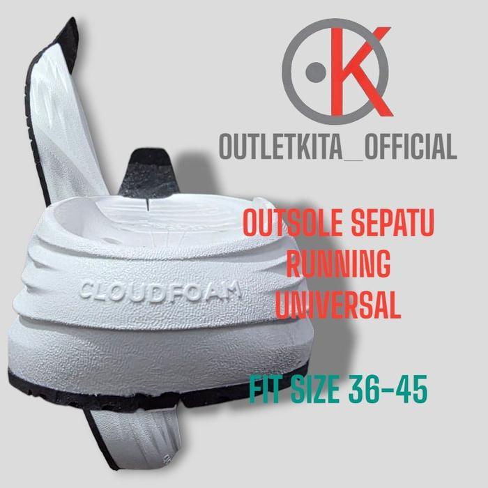 siapkirim outsole running cloudfoam readystok