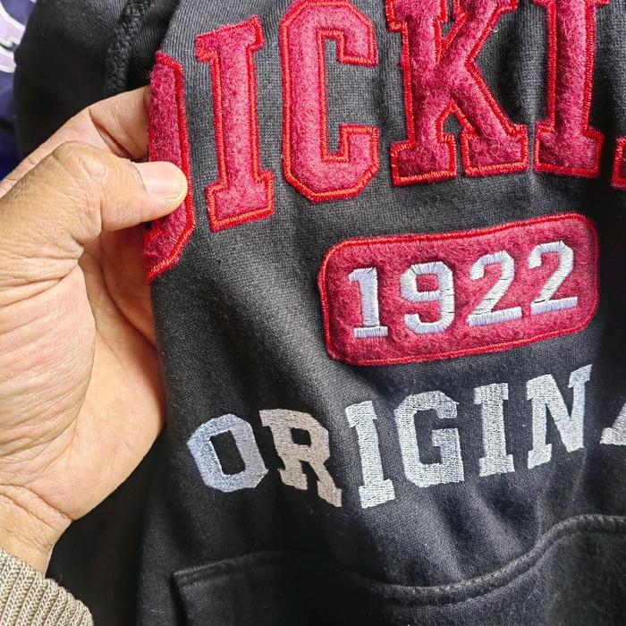 Dickies hudi Original 1922 Hitam dengan Logo Merah dan Tulisan 1922 untuk Gaya Kasual sz m- l ld 110